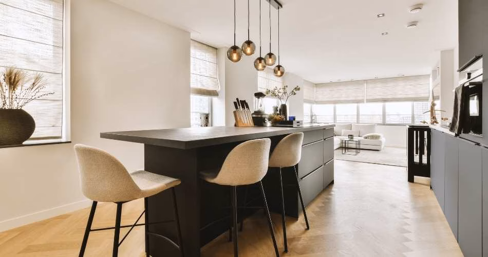 3 beneficios clave de unir cocina y salón: espacio, luz y convivencia