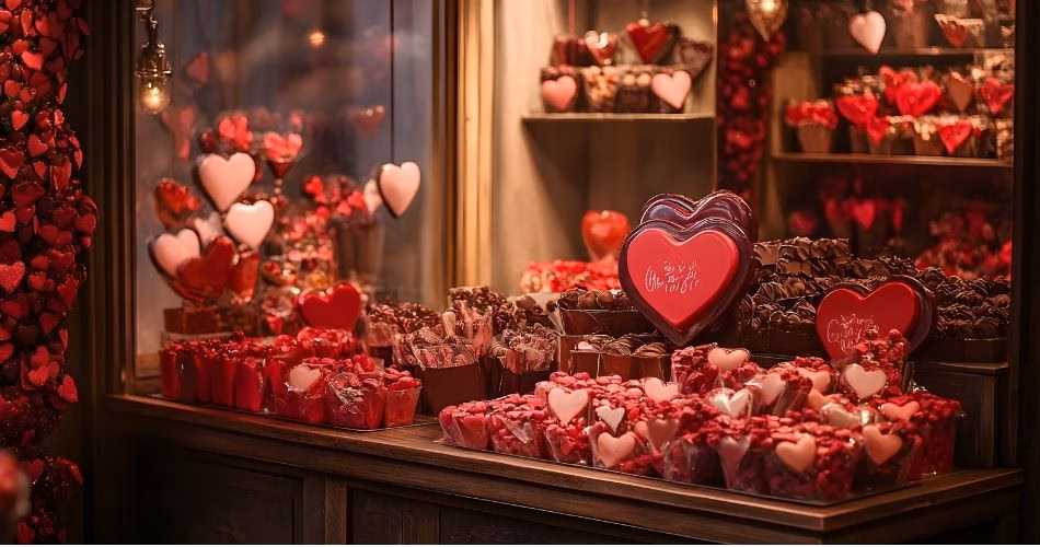 Ideas de decoración de San Valentín para tu negocio