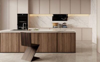 Cocina con isla o con península: cómo elegir la mejor distribución según tu espacio