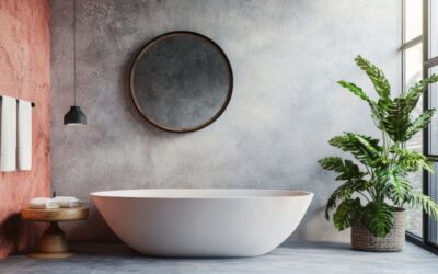 Paredes de baño sin azulejos: alternativas modernas y resistentes