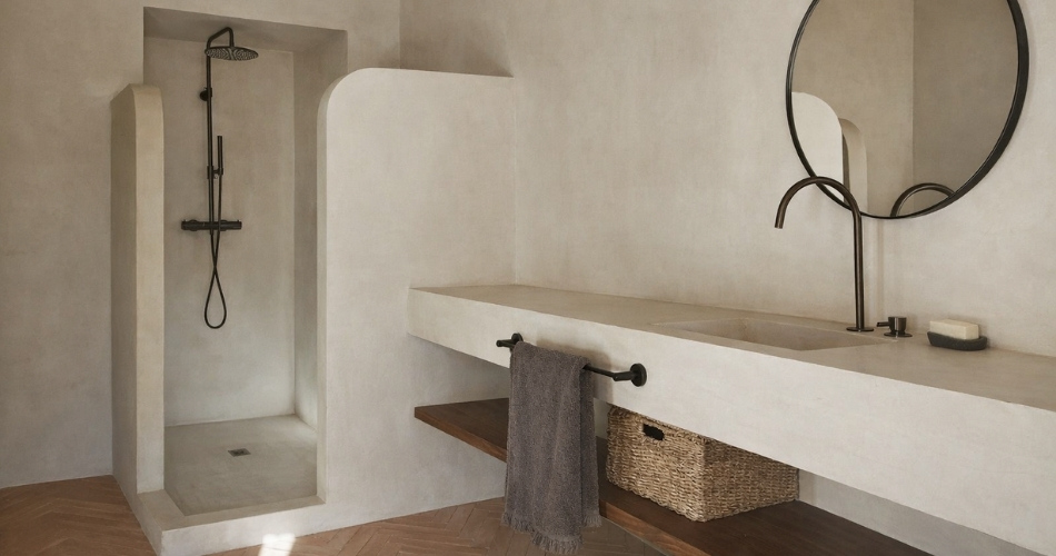 Precio microcemento para baños: precio real y cuándo merece la pena